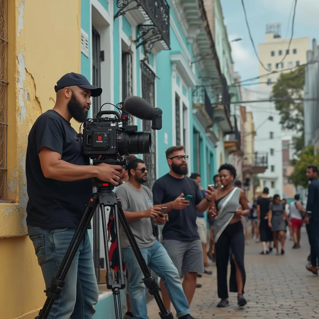 Filmación comercial urbana