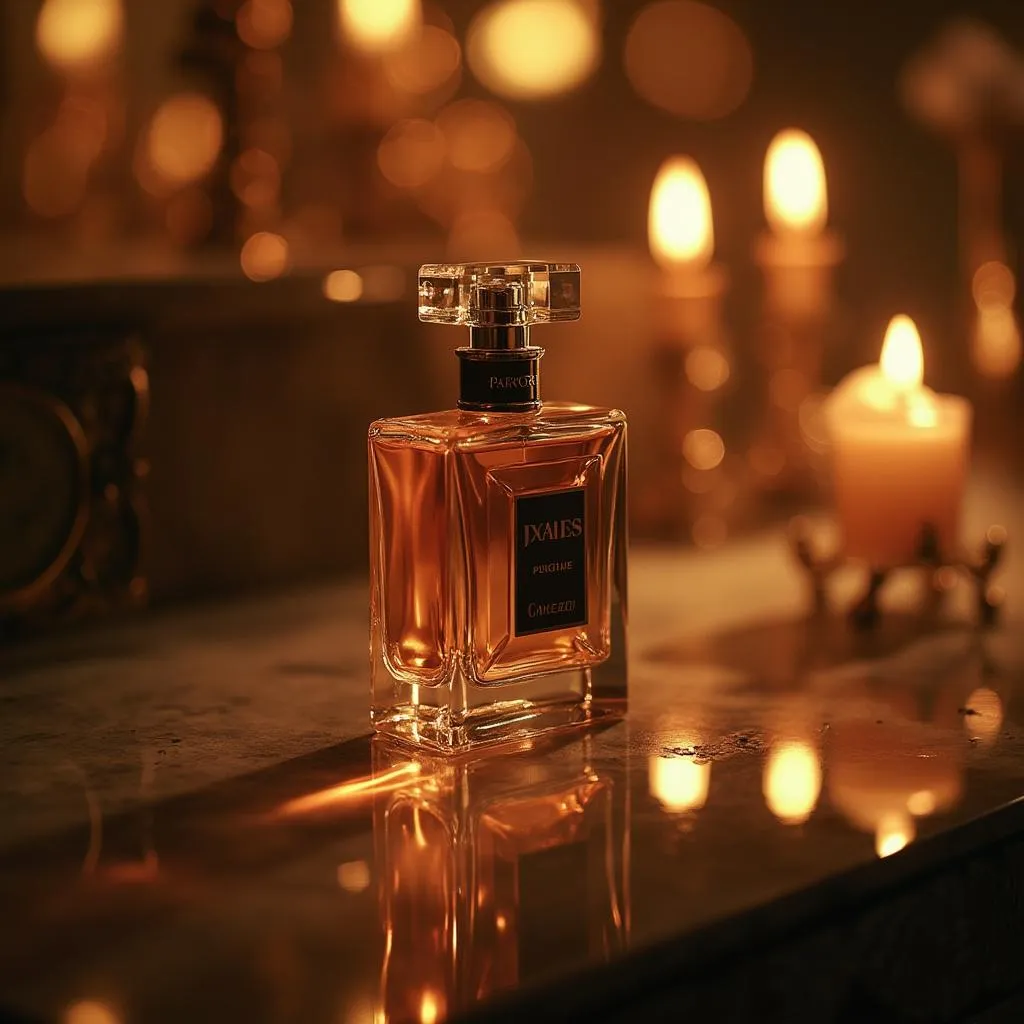 Comercial de perfume de lujo